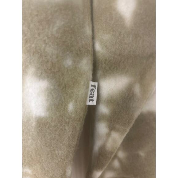 FEAT NWT Latte Tie Dye  Blanket Blend Crew Neck Sweatshirt Size Large - Picture 8 of 13